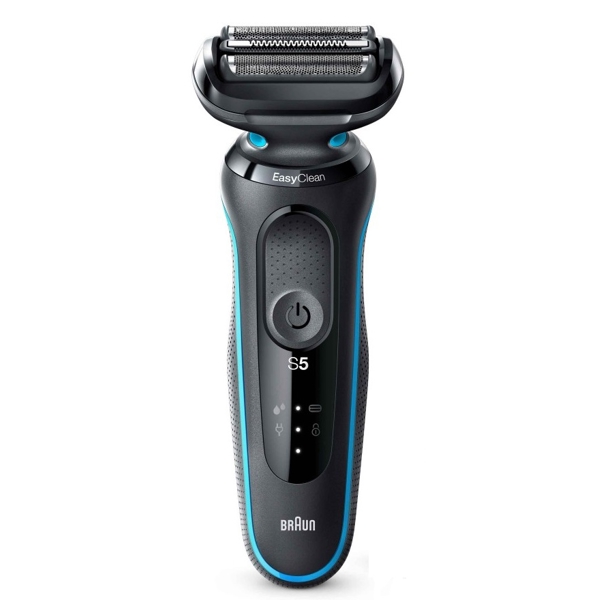 წვერსაპარსი Braun 50-M1200s Series 5, Electric Shaver, Black/Turquoise