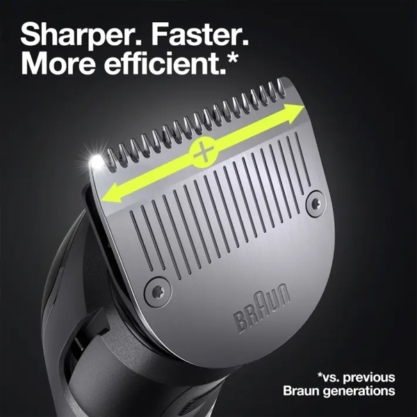 ტრიმერი Braun MGK7220, Hair Trimmer, Black/Gray