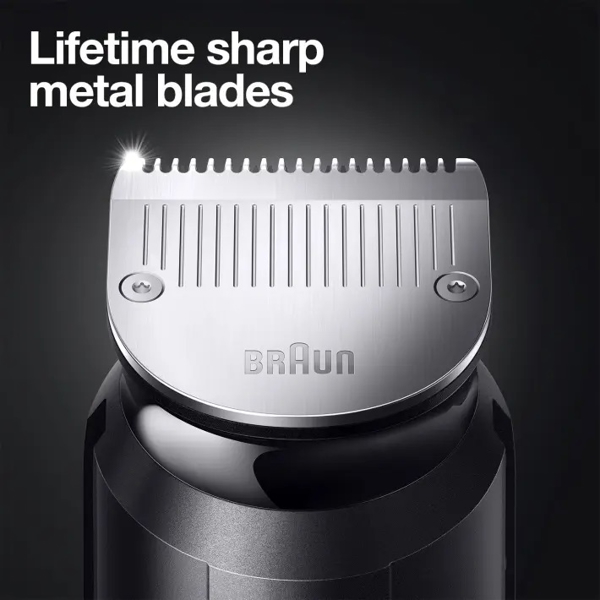 ტრიმერი Braun MGK7220, Hair Trimmer, Black/Gray