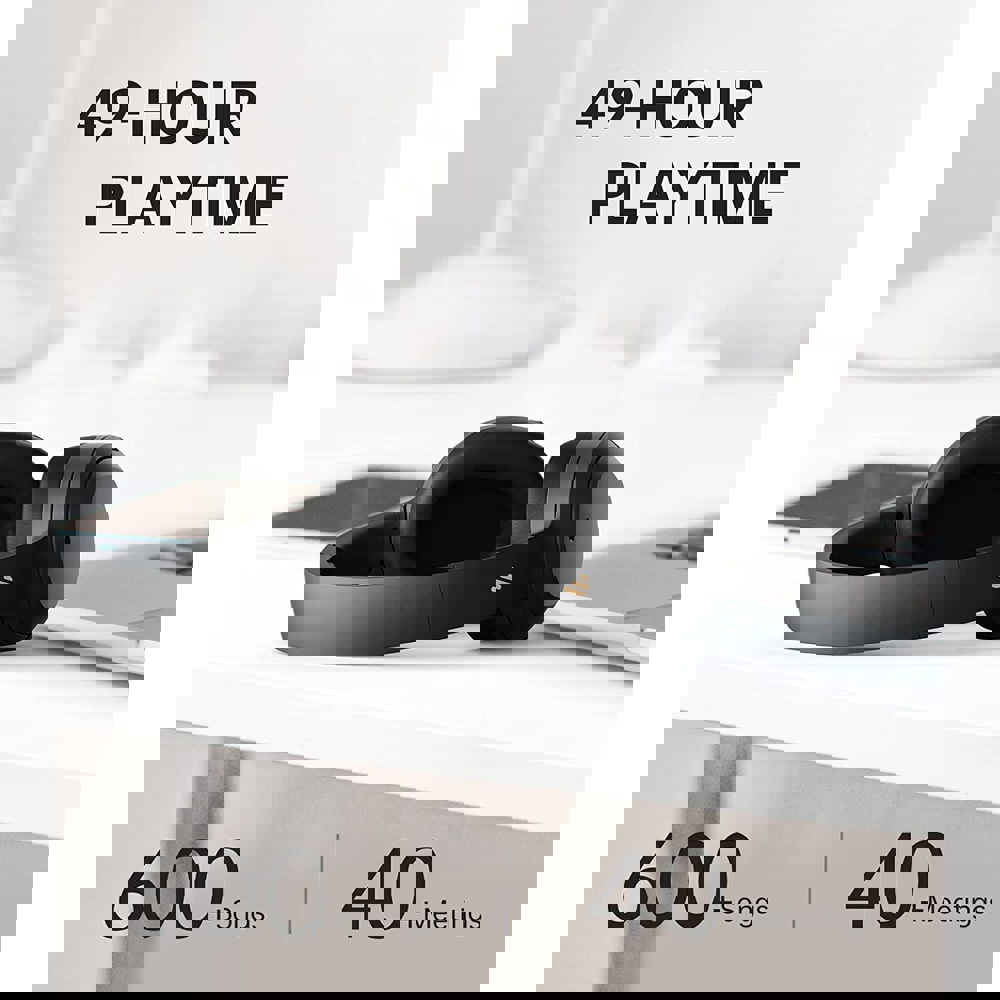 Edifier W820NB, Headset, Wireless, Bluetooth, Black