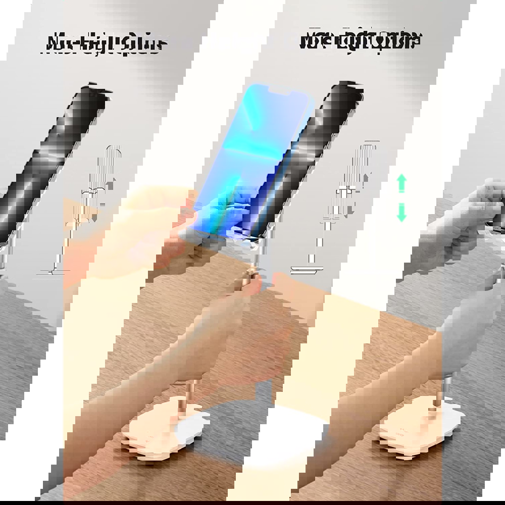 UGREEN LP280 (80358) Adjustable Desk Phone Holder, White