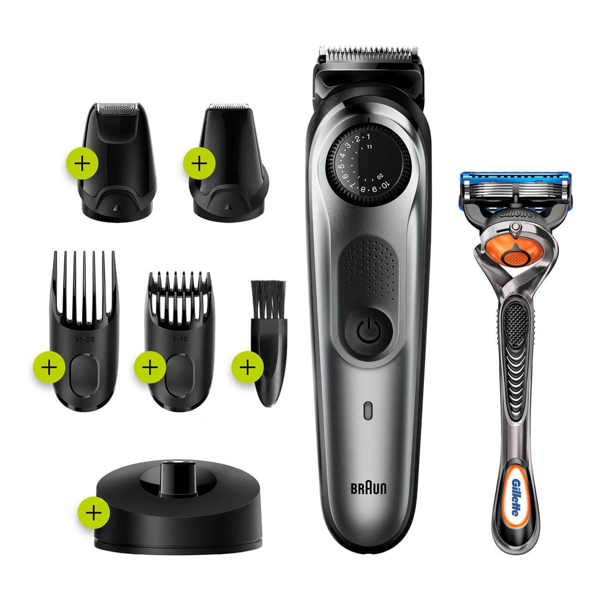 ტრიმერი Braun BT7240, Hair Trimmer, Black/Gray