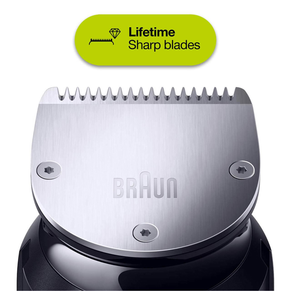 ტრიმერი Braun BT7240, Hair Trimmer, Black/Gray