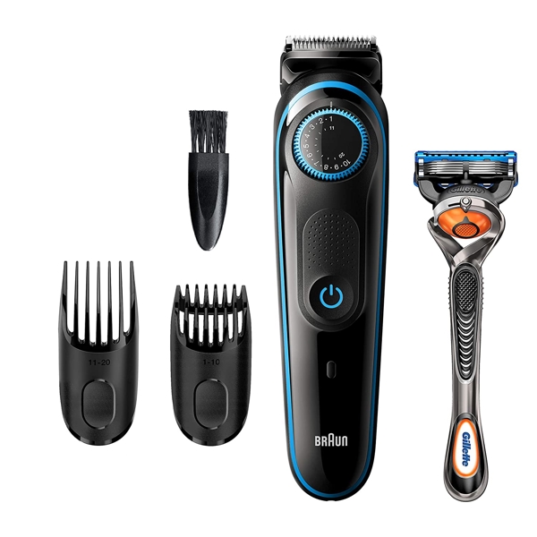 ტრიმერი Braun BT5240, Hair Trimmer, Black/Blue