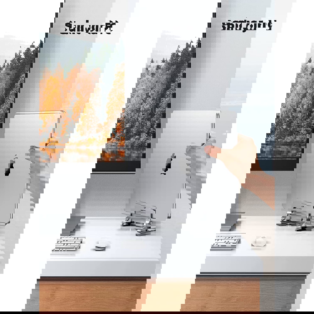 UGREEN LP258 (20471) Vertical Laptop Stand, Silver