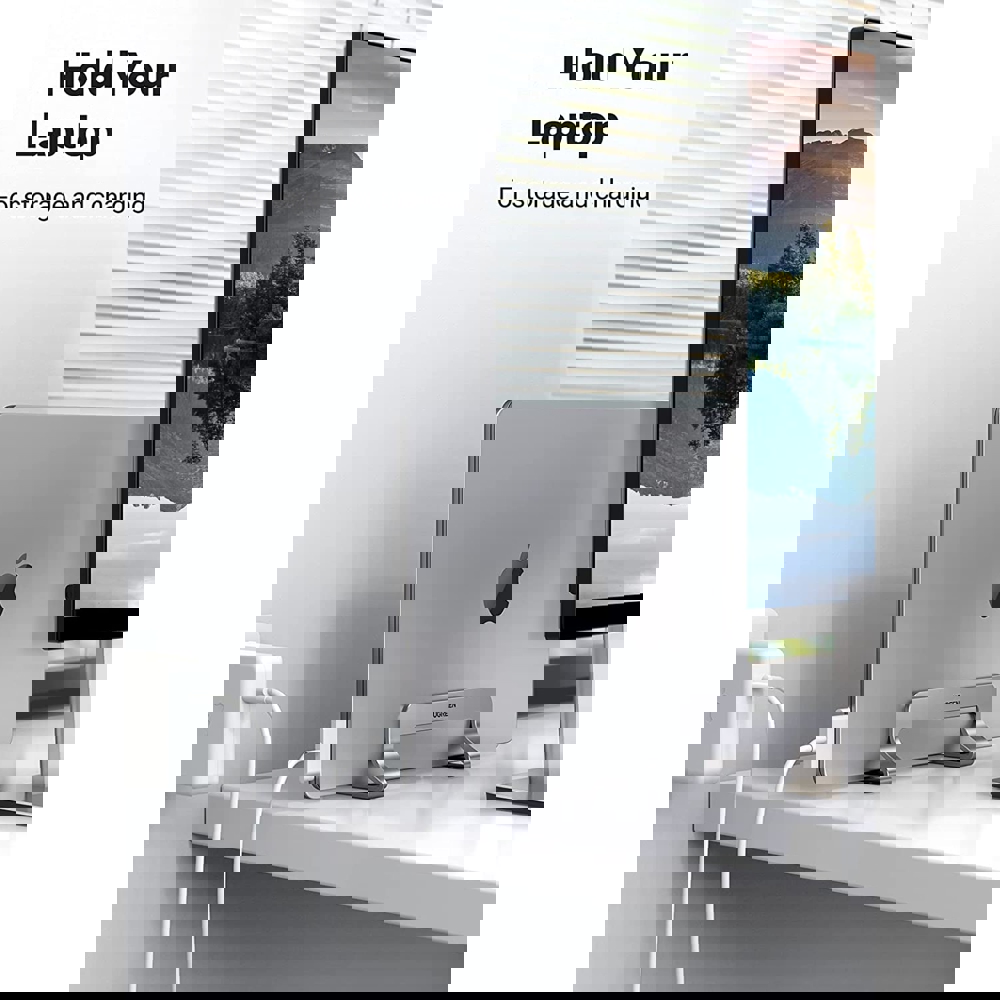 ნოუთბუქის სადგამი UGREEN LP258 (20471) Vertical Laptop Stand, Silver