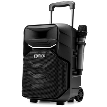 კარაოკე დინამიკი Edifier A3-8s, 8W, Bluetooth , USB, Party Trolley Speaker, Black