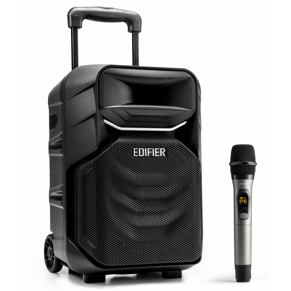 კარაოკე დინამიკი Edifier A3-8s, 8W, Bluetooth , USB, Party Trolley Speaker, Black