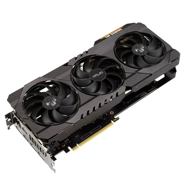 ვიდეო დაფა Asus TUF Gaming GeForce RTX3070 V2 LHR, 8GB, 256bit, HDMI, DP, Black