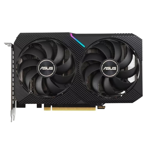 ვიდეო დაფა Asus GeForce RTX3060 Ti Dual OC V2 LHR, 8GB, 256bit, HDMI, DP, Black