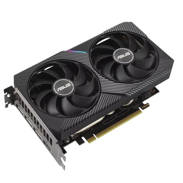 ვიდეო დაფა Asus GeForce RTX3060 Ti Dual OC V2 LHR, 8GB, 256bit, HDMI, DP, Black