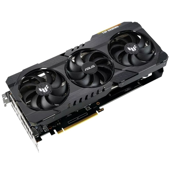 ვიდეო დაფა Asus Tuf Gaming GeForce RTX3060 OC V2 LHR, 12GB, 192bit, HDMI, DP, Black