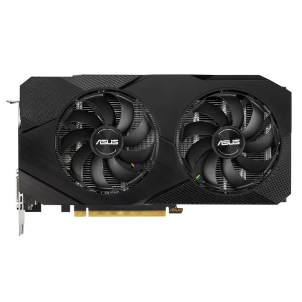 ვიდეო დაფა Asus Gaming GeForce RTX2060 Dual EVO OC, 12GB, 192bit, HDMI, DP, DVI-D, Black