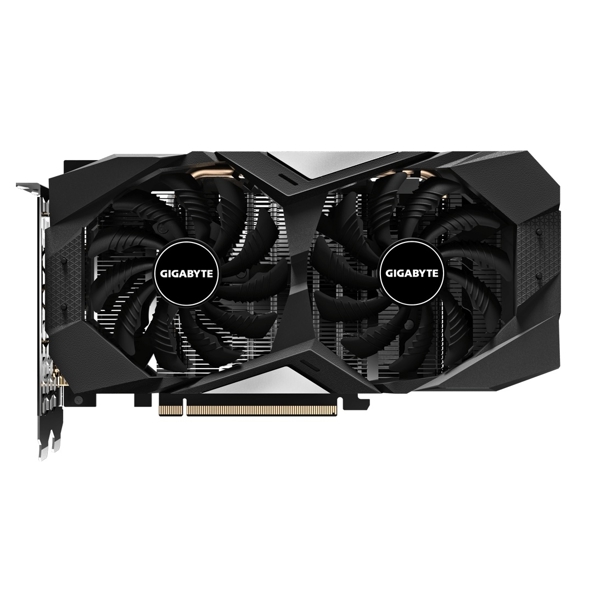 ვიდეო დაფა Gigabyte GeForce RTX2060, 6GB, 192bit, HDMI, DP, Black