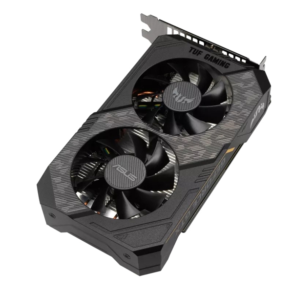 ვიდეო დაფა Asus Tuf Gaming GeForce GTX1660 Ti, 6GB, 192bit, HDMI, DP, DVI-D, Black