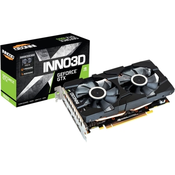 ვიდეო ბარათი Inno3D N166SK-06D6, GeForce GTX1660, 6GB, 192bit, HDMI, DP, Black