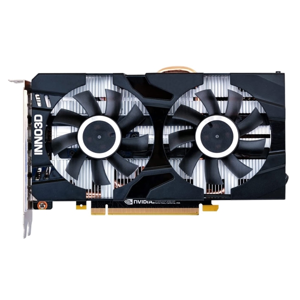 ვიდეო ბარათი Inno3D N166SK-06D6, GeForce GTX1660, 6GB, 192bit, HDMI, DP, Black