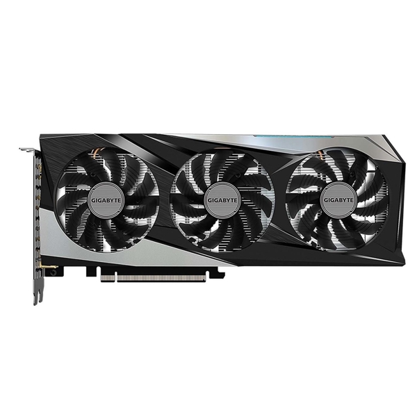 ვიდეო დაფა Gigabyte Gaming GeForce RTX3050 OC LHR, 8GB, 128bit, HDMI, DP, Black/Silver