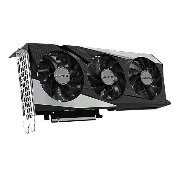 ვიდეო დაფა Gigabyte Gaming GeForce RTX3050 OC LHR, 8GB, 128bit, HDMI, DP, Black/Silver