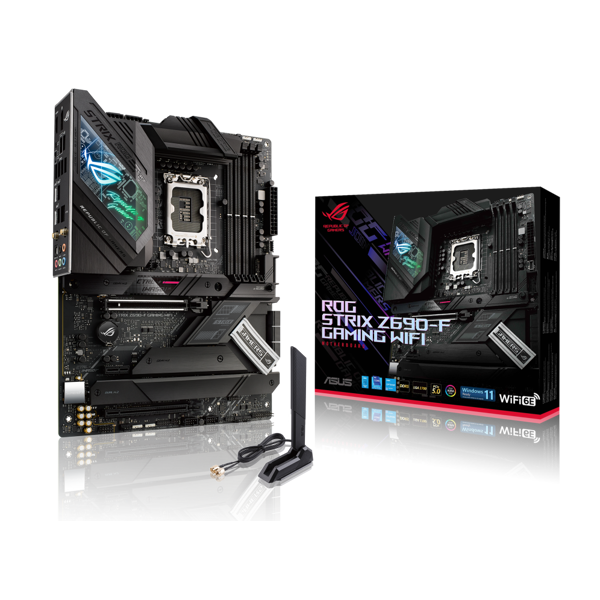 დედა დაფა Asus Strix Z690-F, LGA 1700, DDR5, DIMM, 128GB