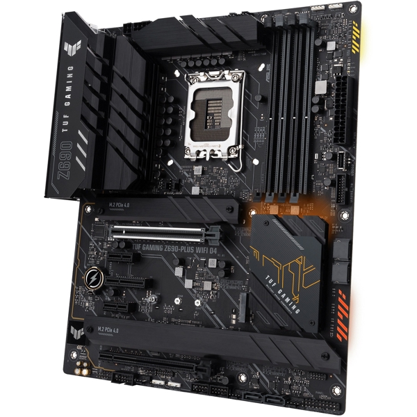 Asus TUF_GAM_Z690-PLUS_WIFID4 TUF Z690-PLUS, LGA 1700, DDR4, 128GB