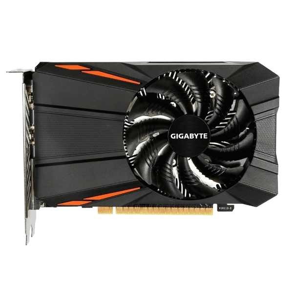 ვიდეო დაფა Gigabyte GeForce GTX1050  Ti, 4GB, 128bit, HDMI, DP, DVI-D, Black