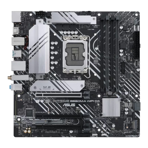 დედა დაფა Asus Prime B660M-A, LGA 1700, DDR4, DIMM, 128GB