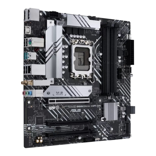 დედა დაფა Asus Prime B660M-A, LGA 1700, DDR4, DIMM, 128GB