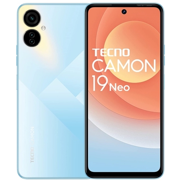 მობილური ტელეფონი Tecno Camon 19 Neo, 6GB, 128GB, Dual Sim, Ice Mirror Blue