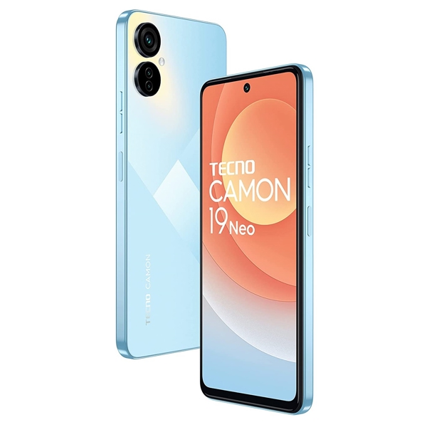 მობილური ტელეფონი Tecno Camon 19 Neo, 6GB, 128GB, Dual Sim, Ice Mirror Blue