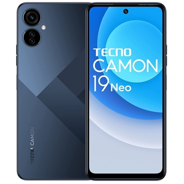 Tecno Camon 19 Neo, 6GB, 128GB, Dual Sim, Eco Black