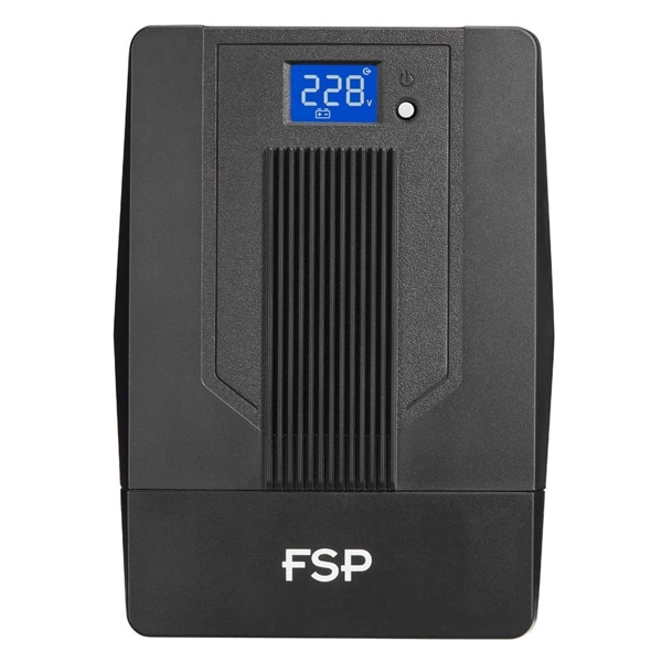 უწყვეტი კვების წყარო FSP iFP-2000, 2000VA, LCD, USB, Black