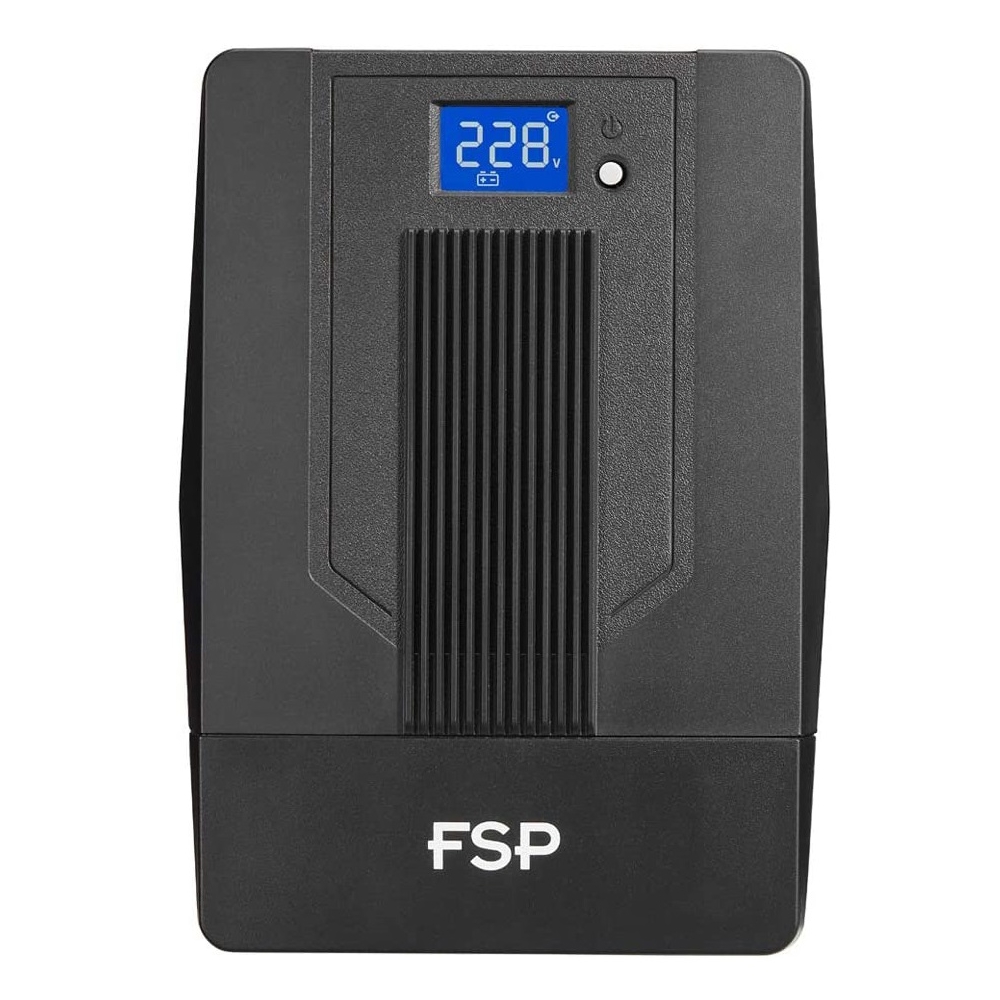 უწყვეტი კვების წყარო FSP iFP-2000, 2000VA, LCD, USB, Black