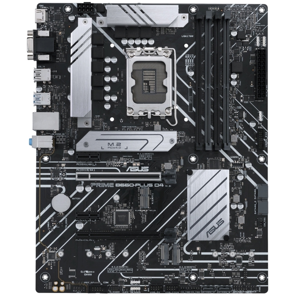 დედა დაფა Asus Prime B660-Plus D4, LGA 1700, DDR4, 128GB