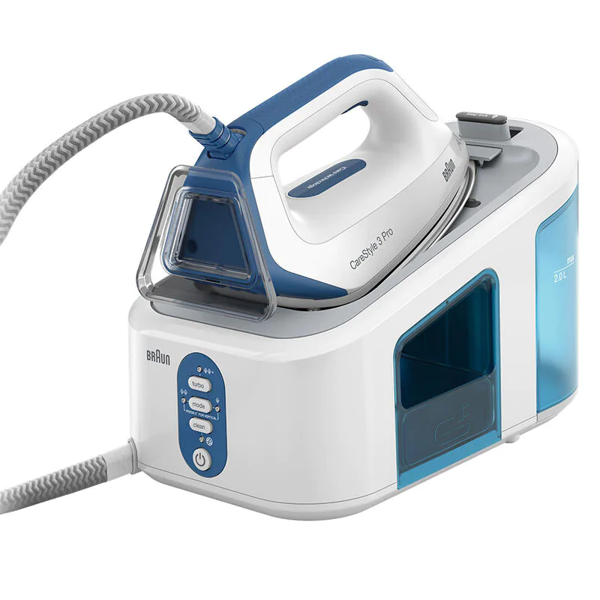 Braun IS3157BL SS, 2400 W, 2L, White/Blue