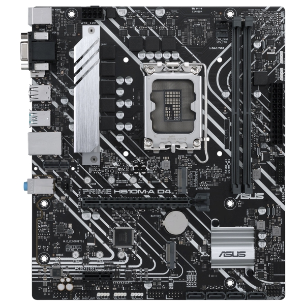 დედა დაფა Asus Prime H610M-A D4, LGA 1700, DDR4, 64GB