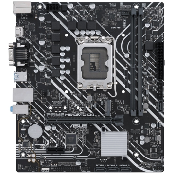 დედა დაფა Asus Prime H610M-D D4, LGA 1700, DDR4, 64GB