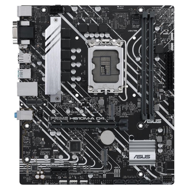 დედა დაფა Asus Prime H610M-A D4-CSM, LGA 1700, DDR4, 64GB