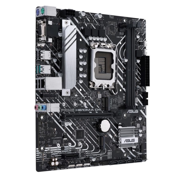 დედა დაფა Asus Prime H610M-A D4-CSM, LGA 1700, DDR4, 64GB