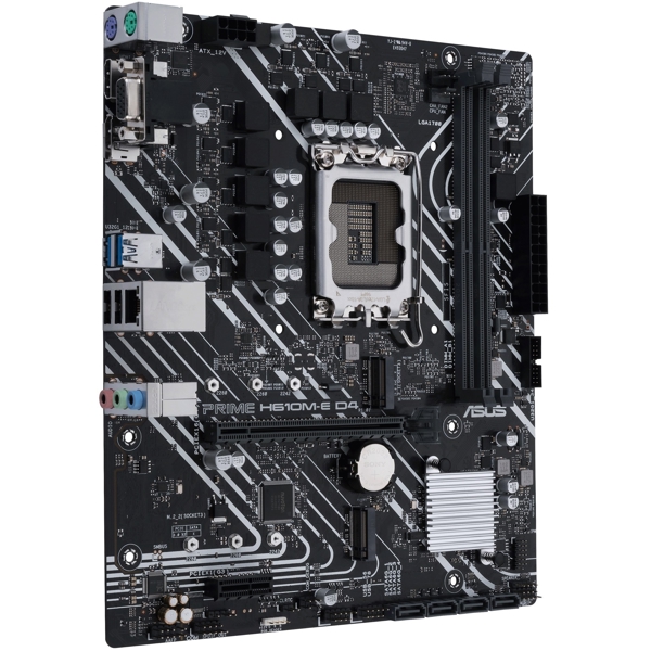 დედა დაფა Asus Prime H610M-E D4, LGA 1700, DDR4, 64GB