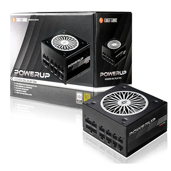 კვების ბლოკი Chieftec GPX-850FC, 850W, 80 Plus, Power Supply, Black