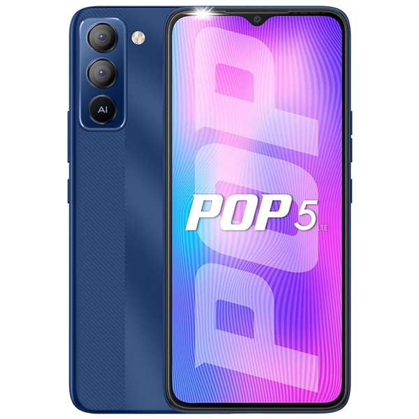 მობილური ტელეფონი Tecno Pop 5 LTE, 2GB, 32GB, Dual Sim, Deepsea Luster