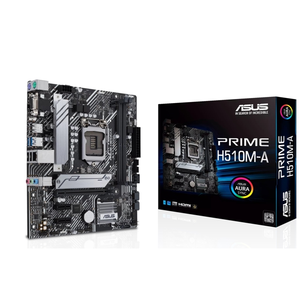 დედა დაფა Asus Prime H510M-A, LGA 1200, DDR4, 64GB