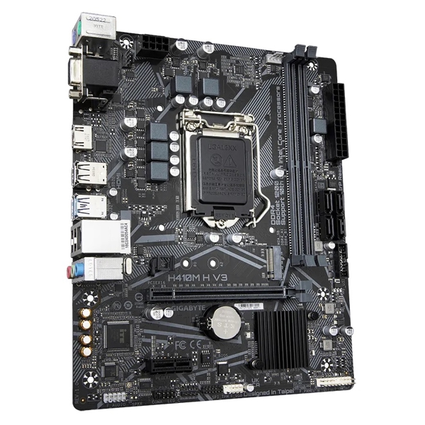 დედა დაფა Gigabyte H410M H V3, LGA 1200, DDR4, 64GB