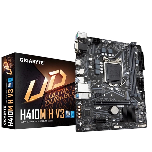 დედა დაფა Gigabyte H410M H V3, LGA 1200, DDR4, 64GB