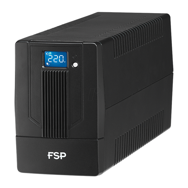 უწყვეტი კვების წყარო FSP iFP 800, 800VA, LCD, USB, Black