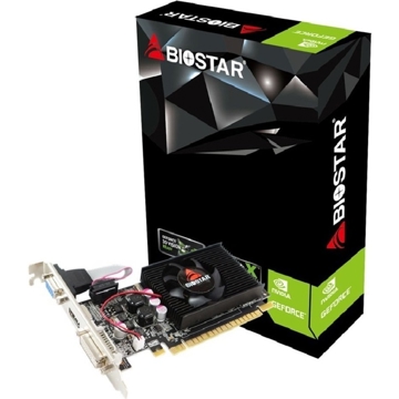 ვიდეო დაფა Biostar GeForce GT610, 2GB, 64bit, VGA, HDMI, DVI, Black