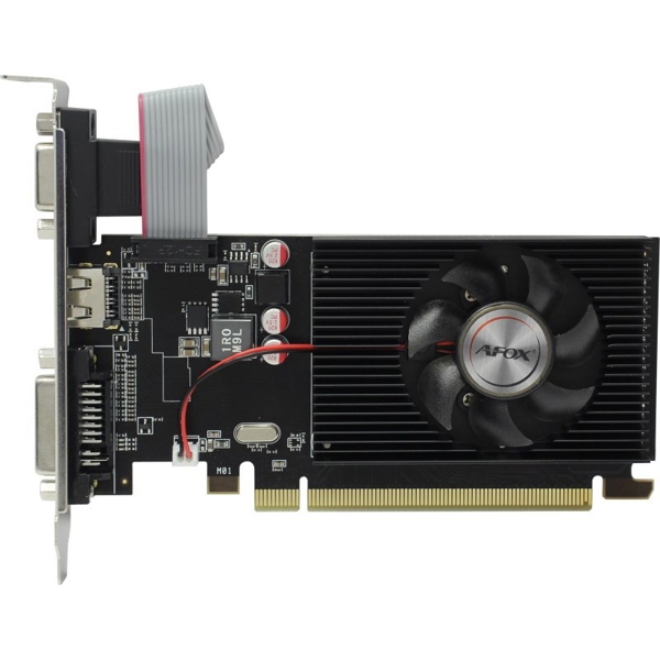 დედა დაფა Afox Radeon R5 220, 1GB, 64bit, D-SUB, DVI, HDMI, HDCP, Black