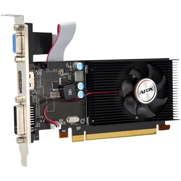 დედა დაფა Afox Radeon R5 220, 1GB, 64bit, D-SUB, DVI, HDMI, HDCP, Black