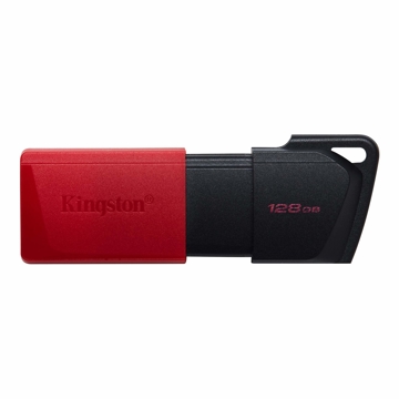 USB ფლეშ მეხსიერება Kingston DTXM/128GB, 128GB, USB 3.2, Red/Black